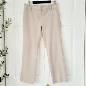 NY & Company beige crop dress pants light beige 4